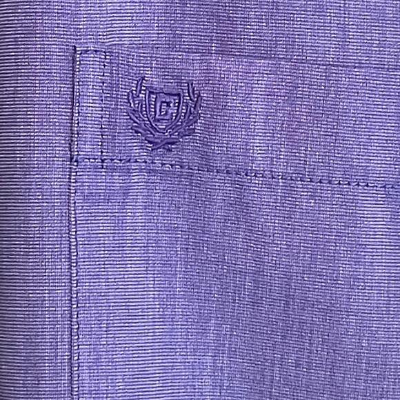 Chaps (purple) long sleeve button down shirt - Picture 4 of 7